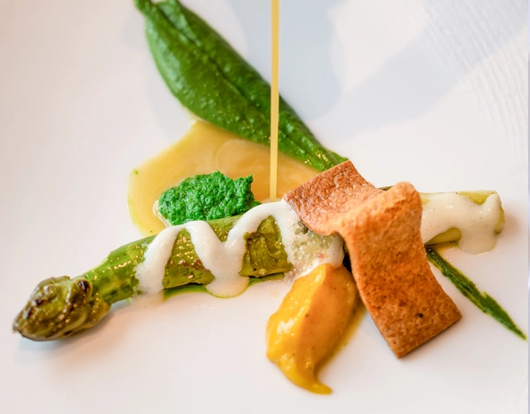 plat du restaurant gastronomique le M