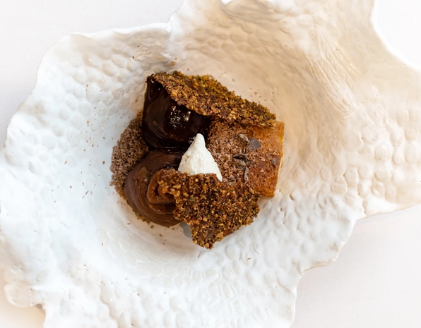 plat du restaurant gastronomique le M