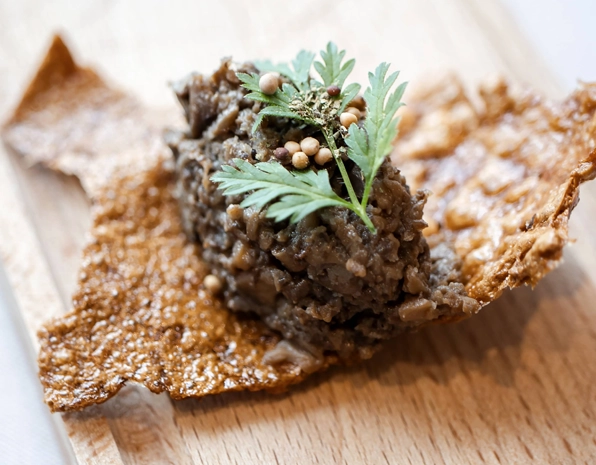 plat du restaurant gastronomique le M