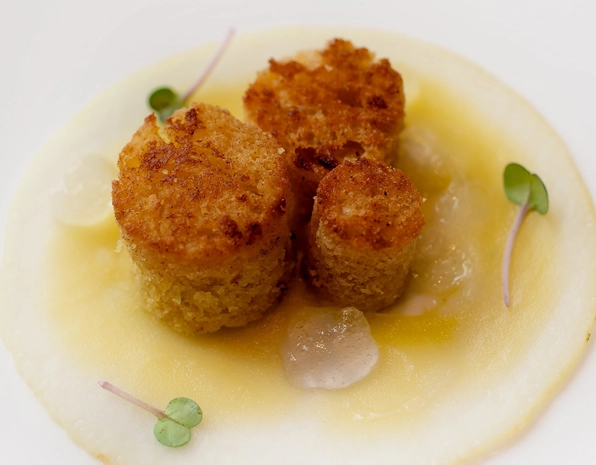 plat du restaurant gastronomique le M