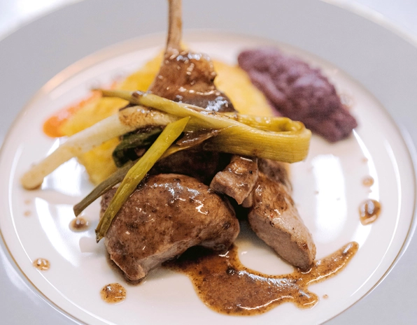 plat servi à la Brasserie Le wedge
