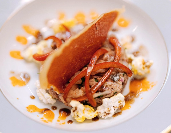 plat servi à la Brasserie Le wedge